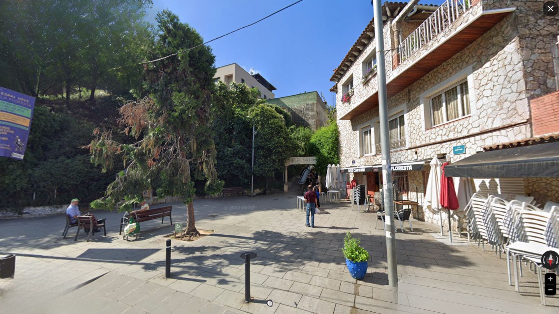 La plaça de Josep Playa FOTO: Google Street View