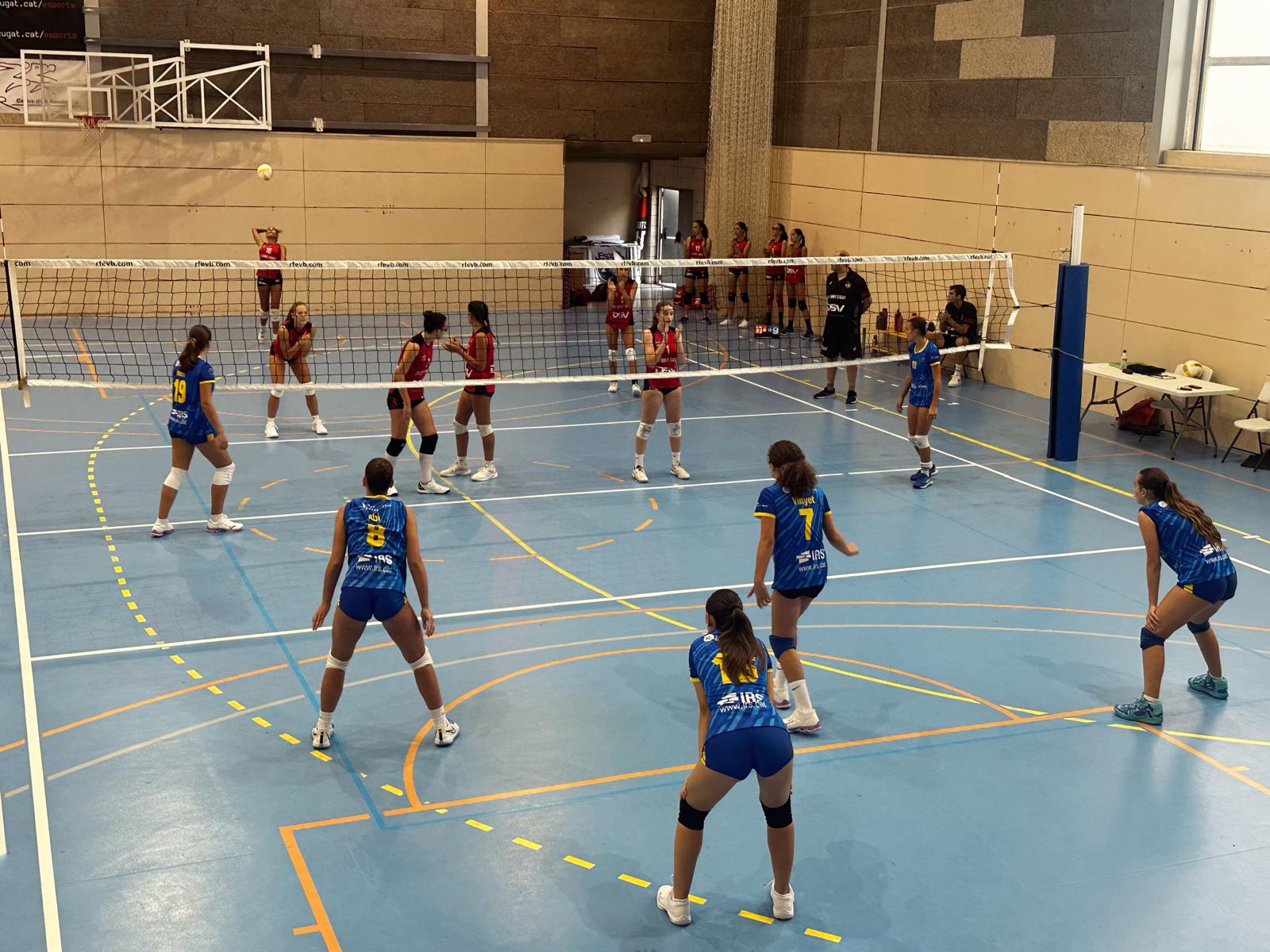 Torneig Miquel Martínez de voleibol base femení. FOTO: Lluna Fabregat