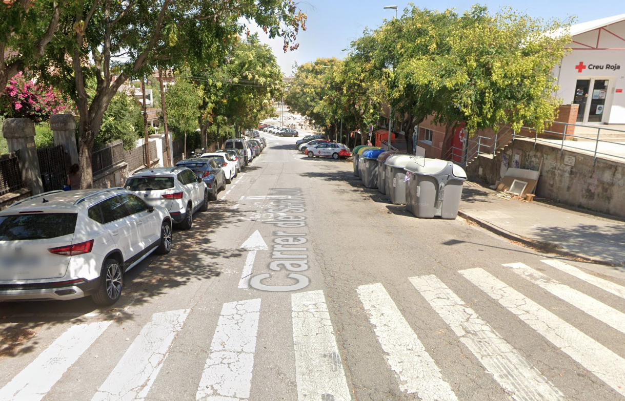 El carrer de Sant Juli FOTO: Google Maps