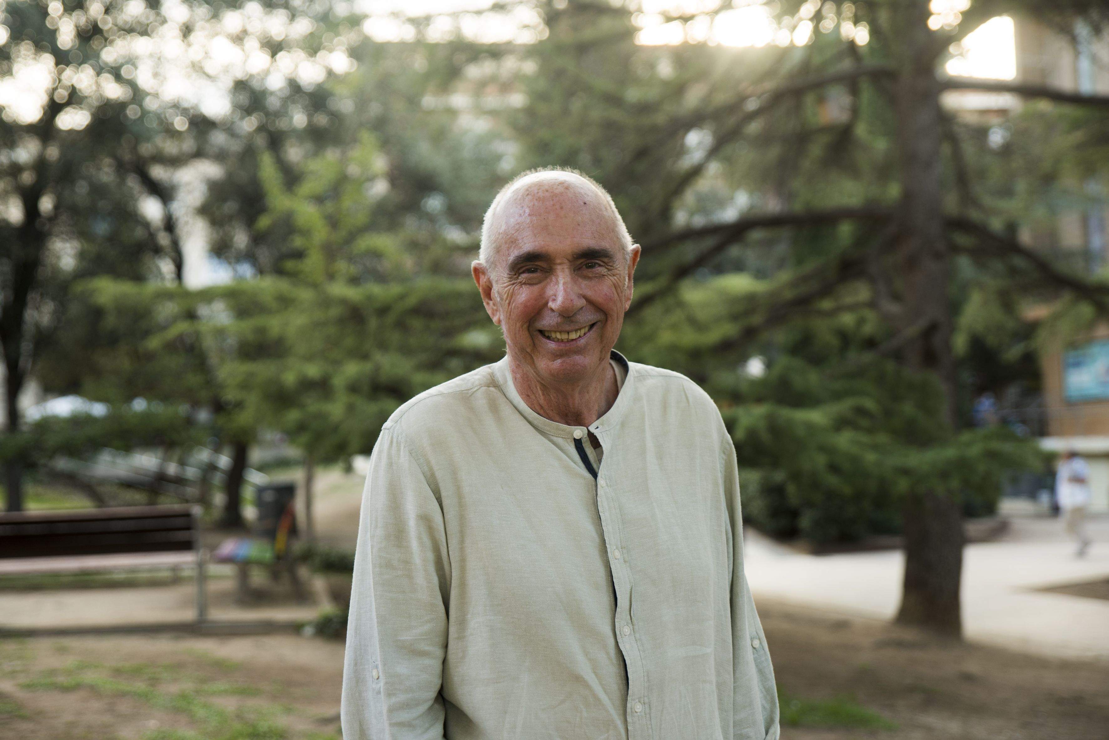 El president de l'ANC, Lluís Llach FOTO: Bernat Millet