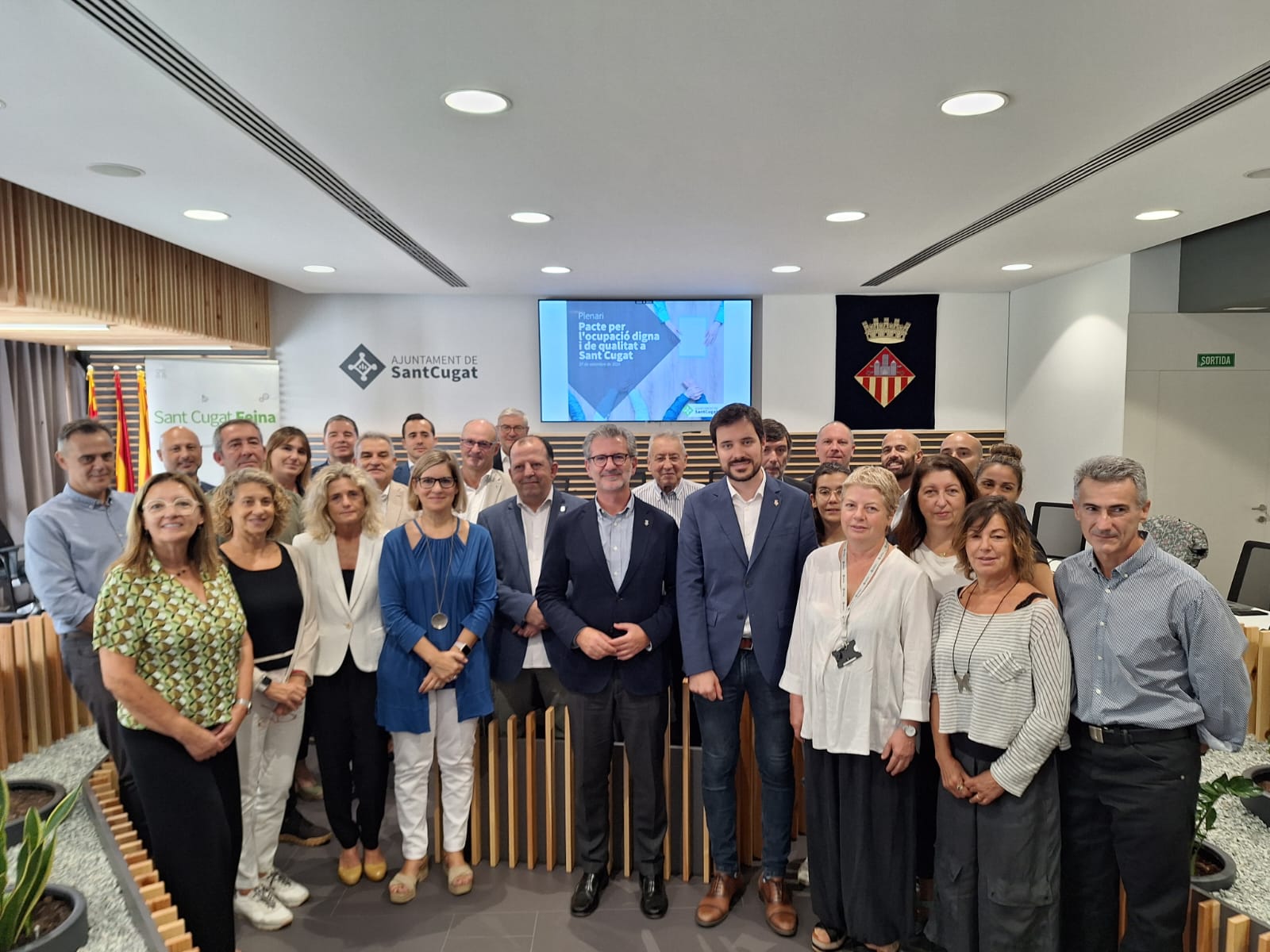 Primera sessió del Pacte per 