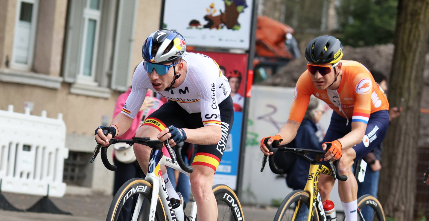 Roger Adrià al Mundial de Zúrich. FOTO: Federació Espanyola de Ciclisme