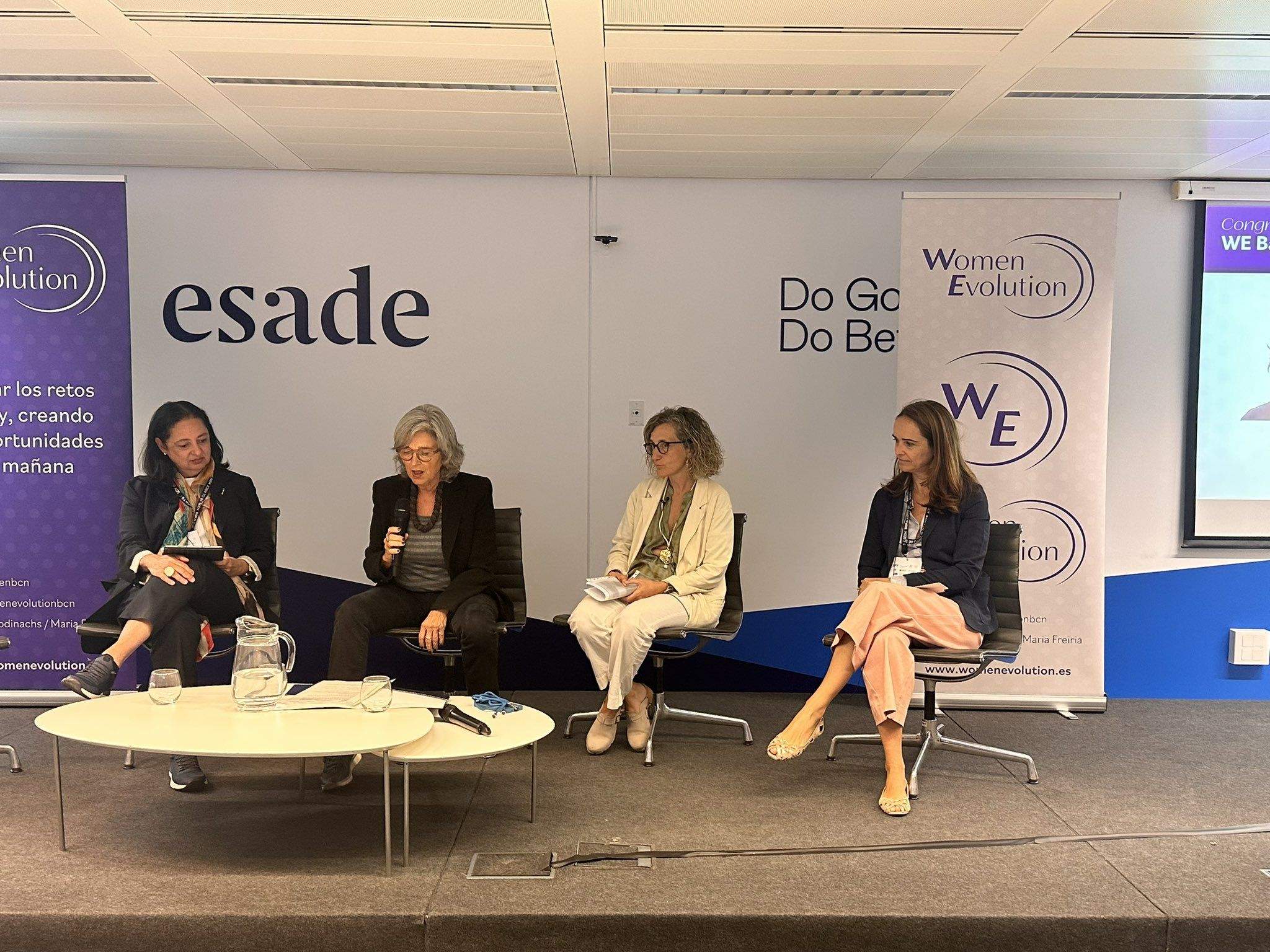 Aurora Catà, Núria Agell, Mariona Sanz i Esther Carrera FOTO: Women Evolution