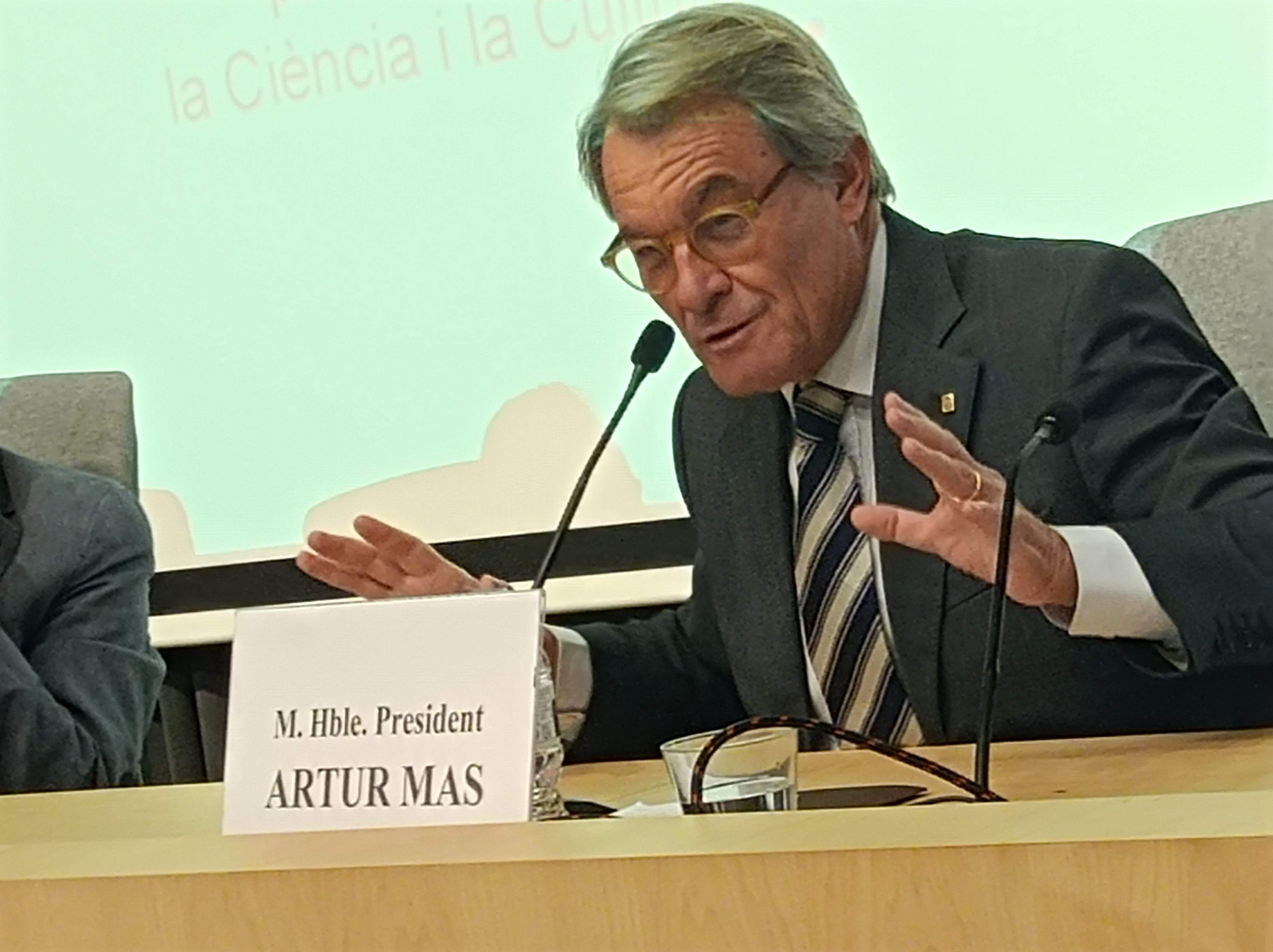 Artur Mas. FOTO: Amics de la UNESCO