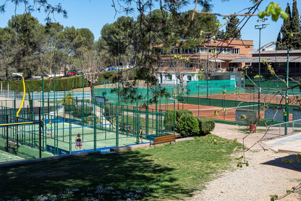 Les instal·lacions del Club Tennis Natació Sant Cugat. FOTO: Cedida