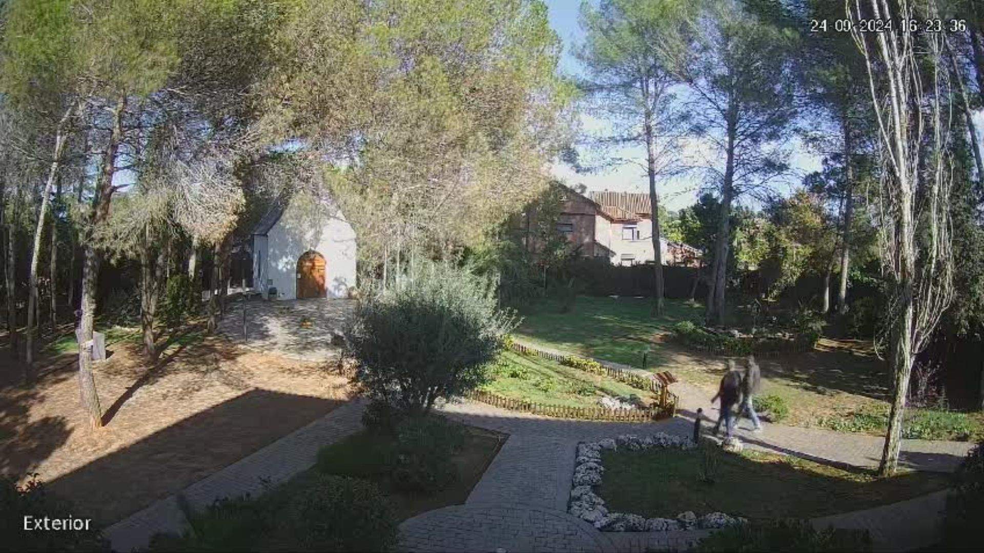 Els dos presumptes lladres enxampats per les càmeres FOTO: Cedida