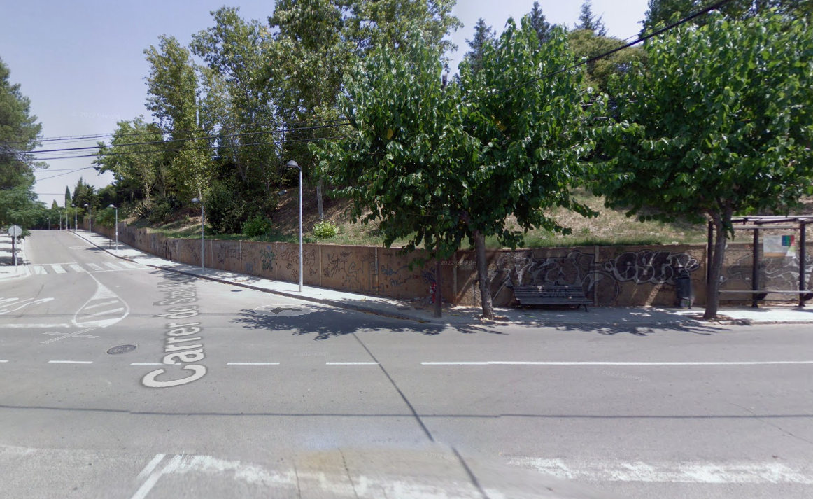 L'accident ha tingut lloc en una cruïlla de Valldoreix. FOTO: Google Maps