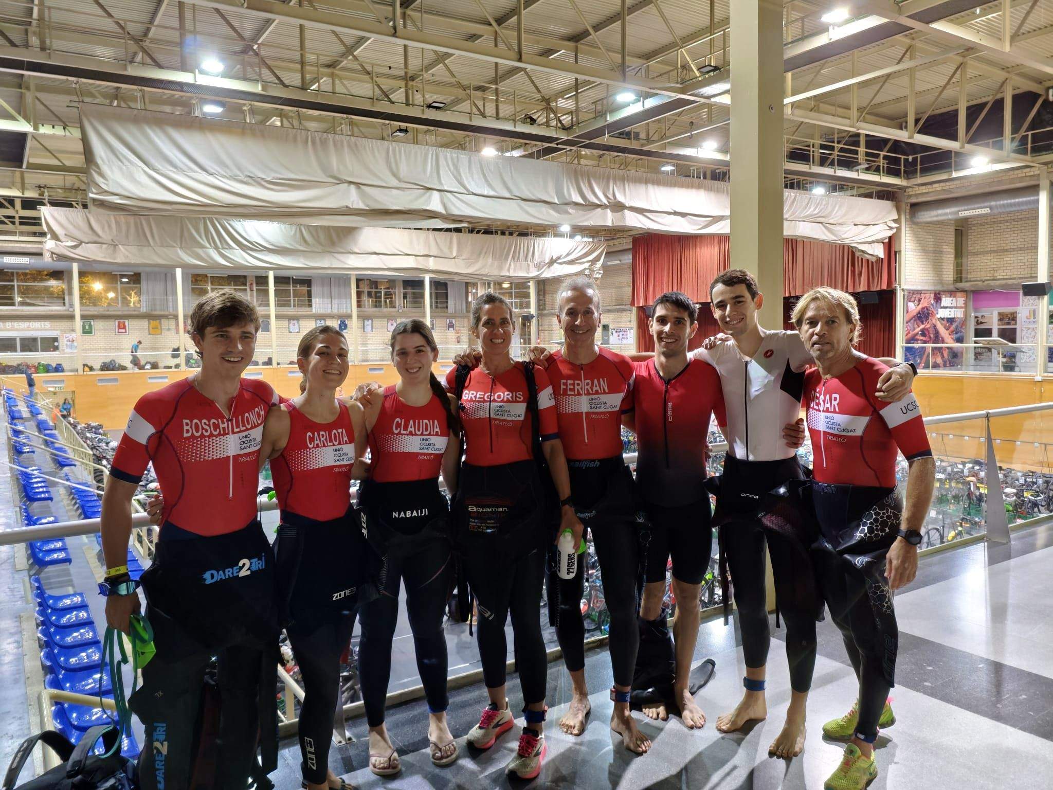 Membres de la Unió Ciclista. FOTO: Unió Ciclista de Sant Cugat