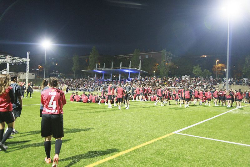 Presentació dels equips del Sant Cugat Futbol Club. FOTO: Cedida per Sant Cugat Futbol Club