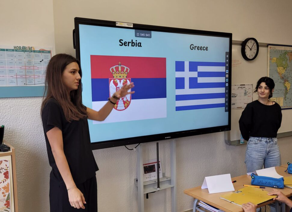 Les dues voluntàries que ha acollit La Floresta FOTO: Cedida