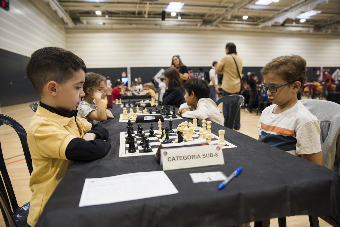 Minicopa d'Escacs de Barcelona 2024. FOTO: Bernat Millet