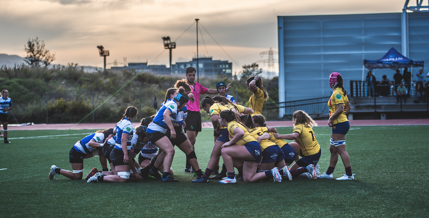 El Rugby Sant Cugat ha finalitzat líder del seu grup en la Copa de la Reina. FOTO: @rogermenes
