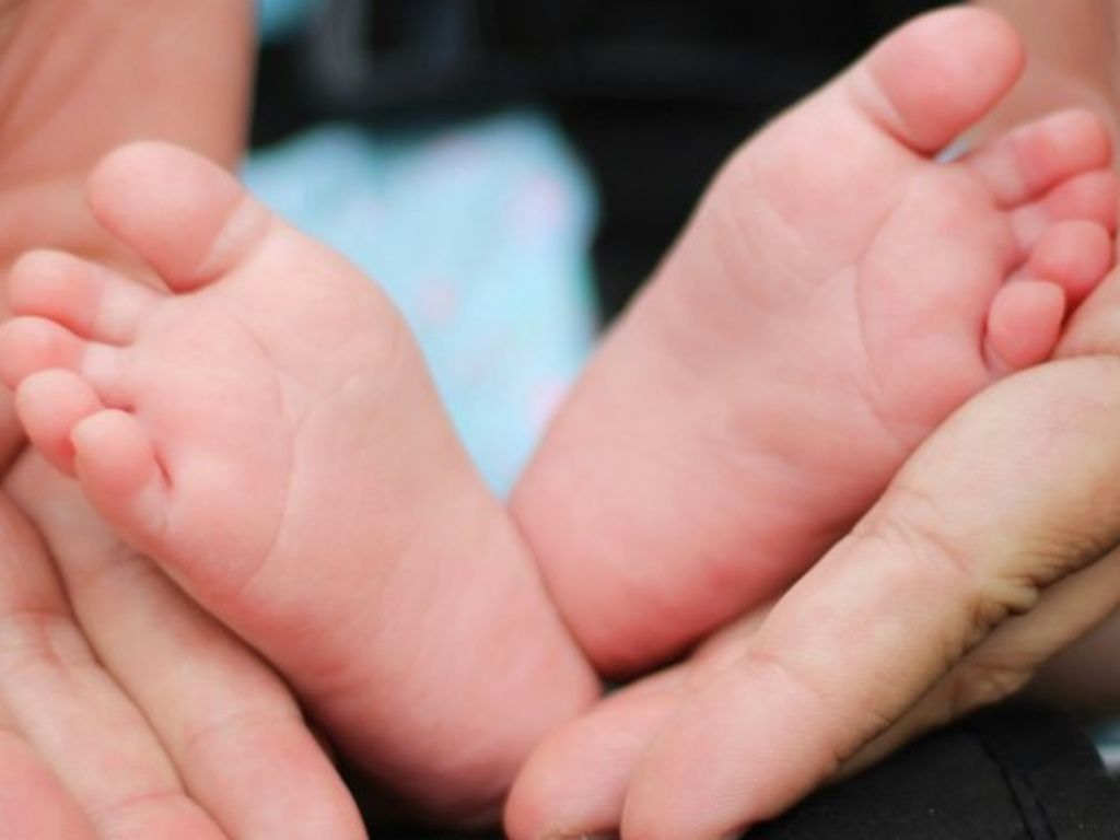 Peus d'un nadó. FOTO: Cedida.