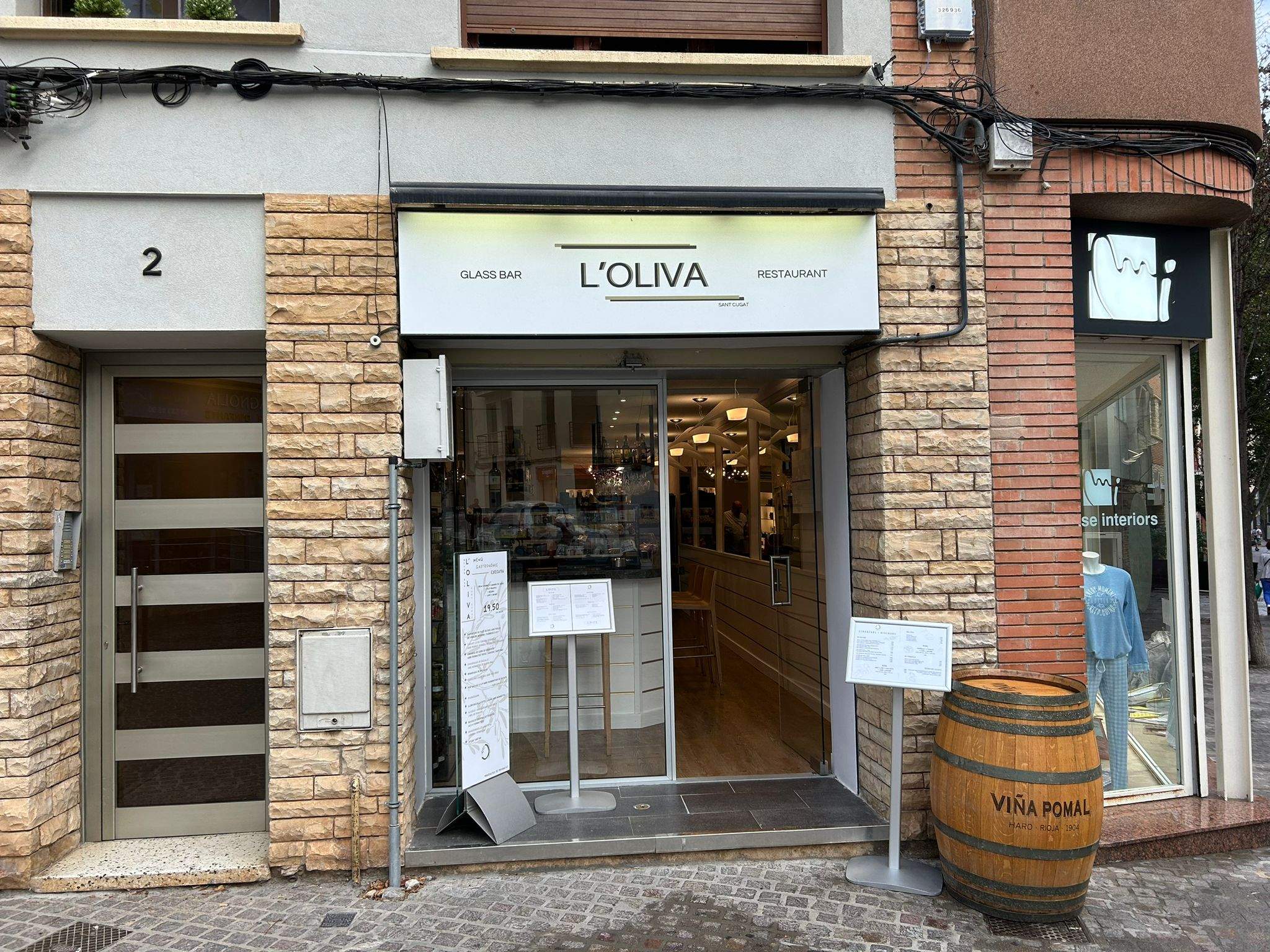 L'Oliva, al carrer de Valldoreix de Sant Cugat FOTO: TOT