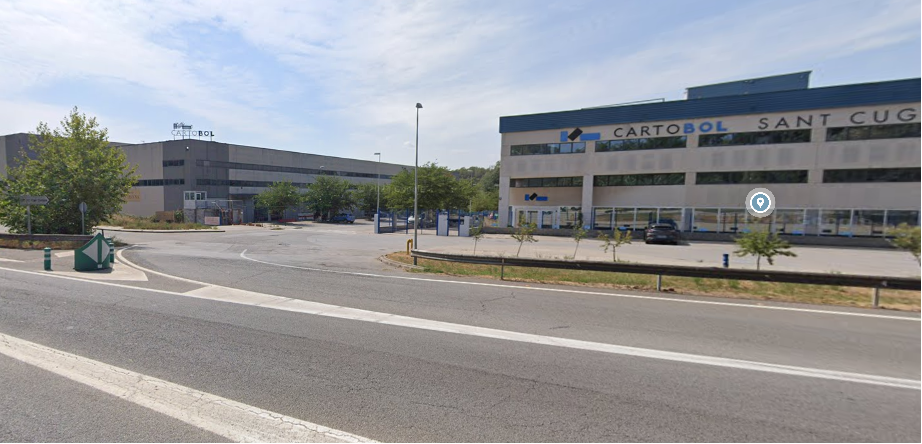 El polígon de Can Calopa, entre Sant Cugat i Rubí FOTO: Google Maps