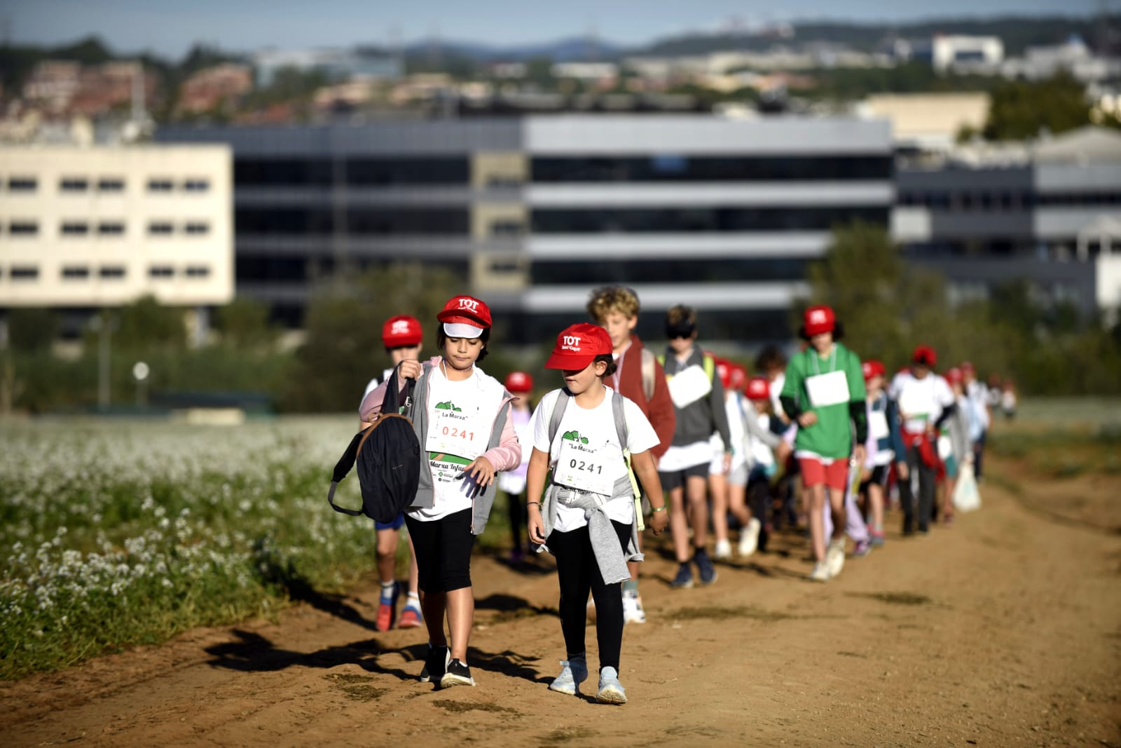 La Marxa Infantil del Club Muntanyenc de Sant Cugat de 2024 FOTO: Bernat Millet