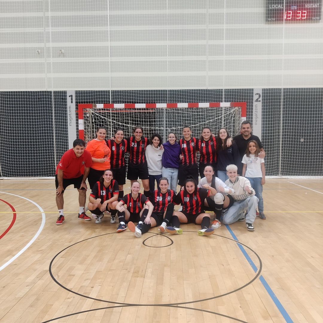 El Futbol Sala Sant Cugat femení aconsegueix la primera victòria de la temporada. FOTO: Instagram del Futbol Sala Sant Cugat