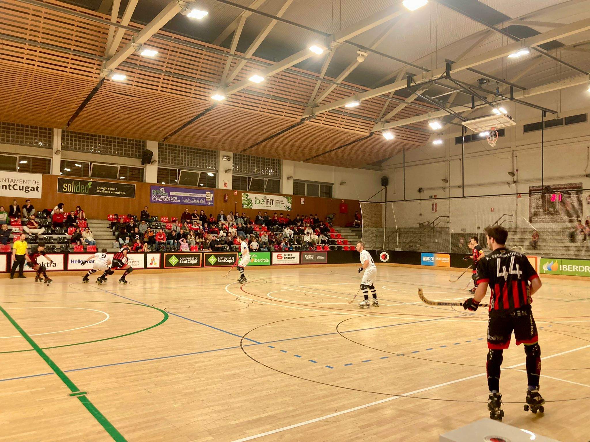 L'Oxigen PHC Sant Cugat ha guanyat el primer partit de l'OK Lliga Plata d'hoquei patins contra el CAA Dominicos. FOTO: Cedida