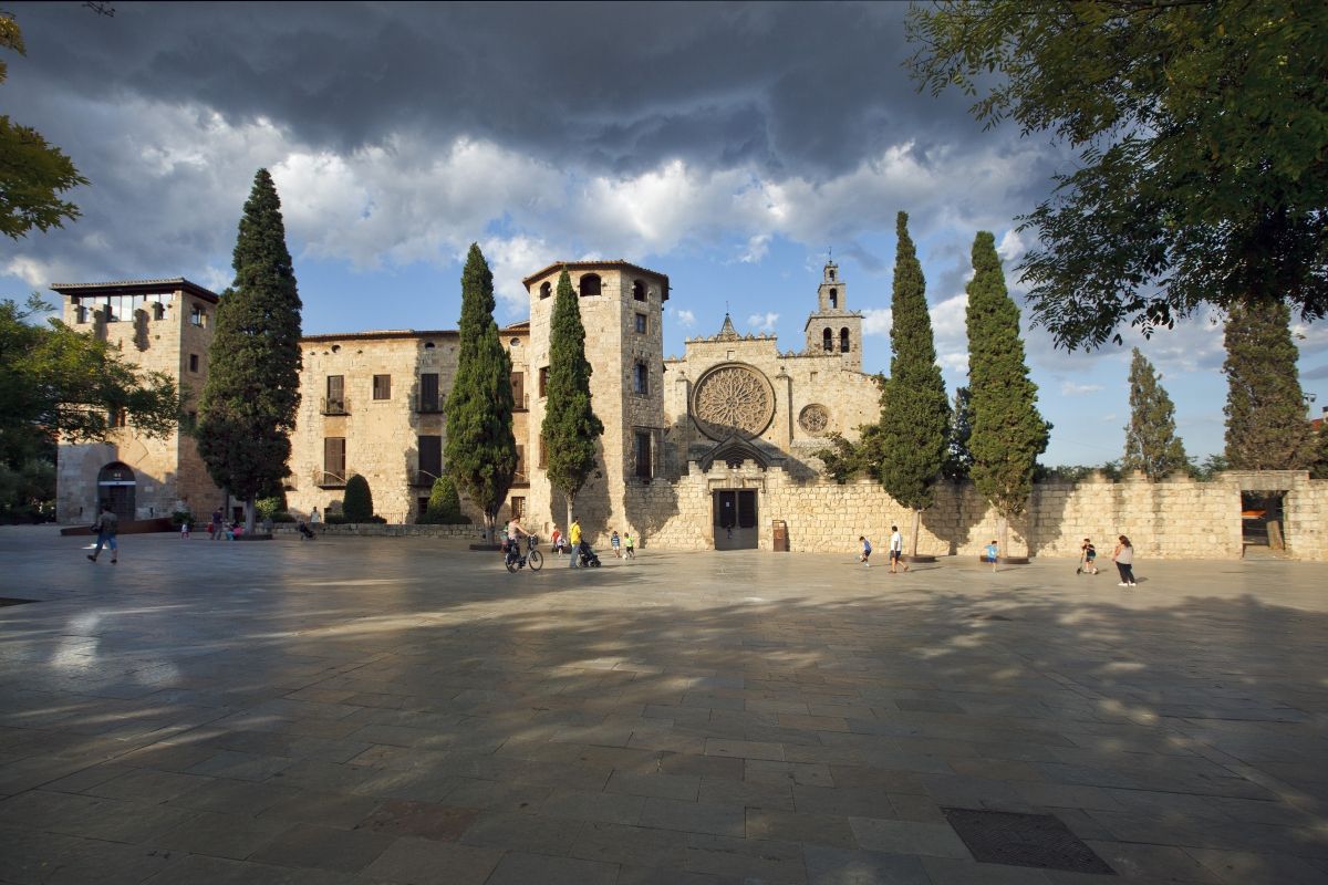 Plaça d'Octavià. FOTO: Arxiu del TOT Sant Cugat