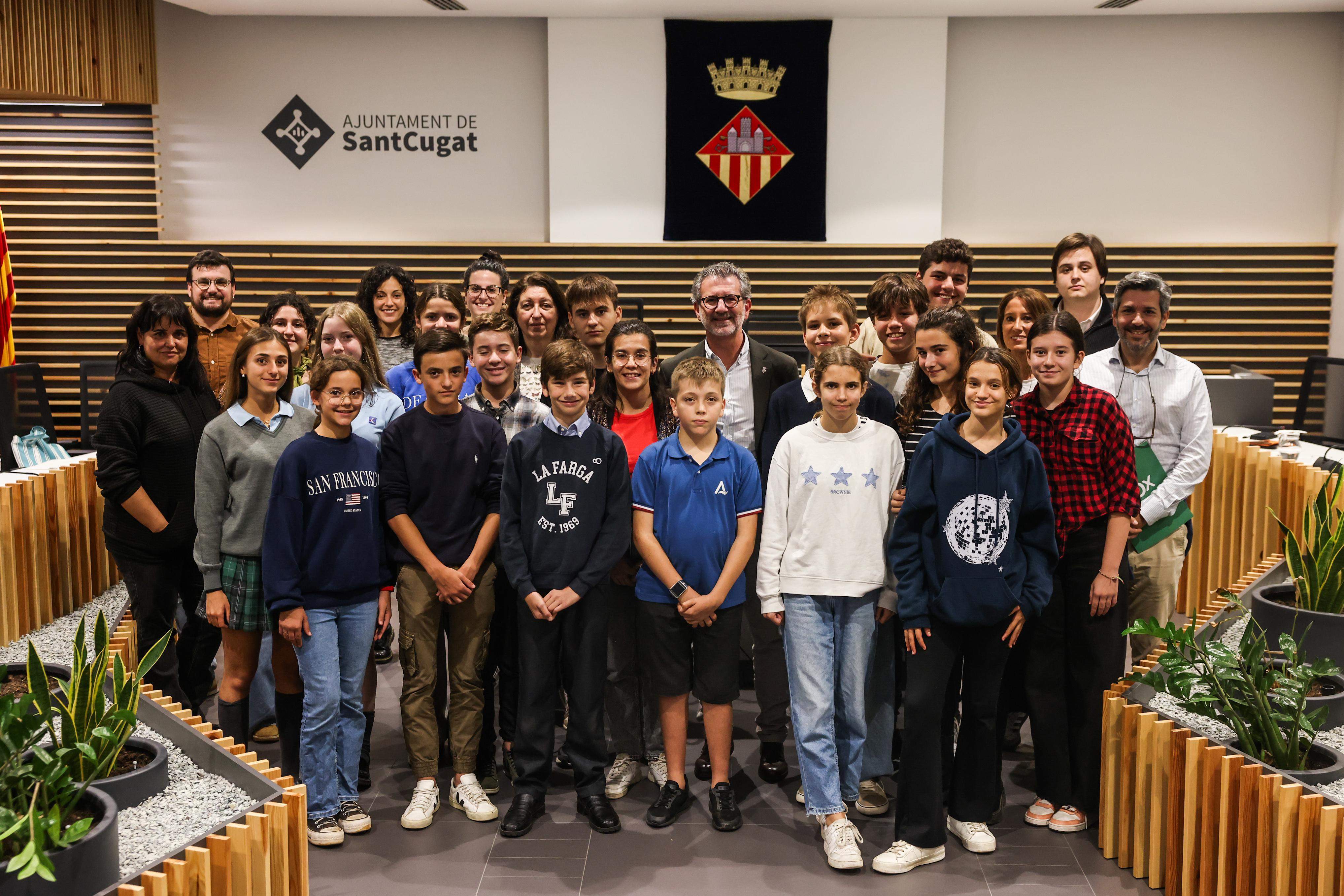 El Consell de Joves 12/17 està format per una quinzena de representants d'instituts i entitats de la ciutat. FOTO: Ajuntament