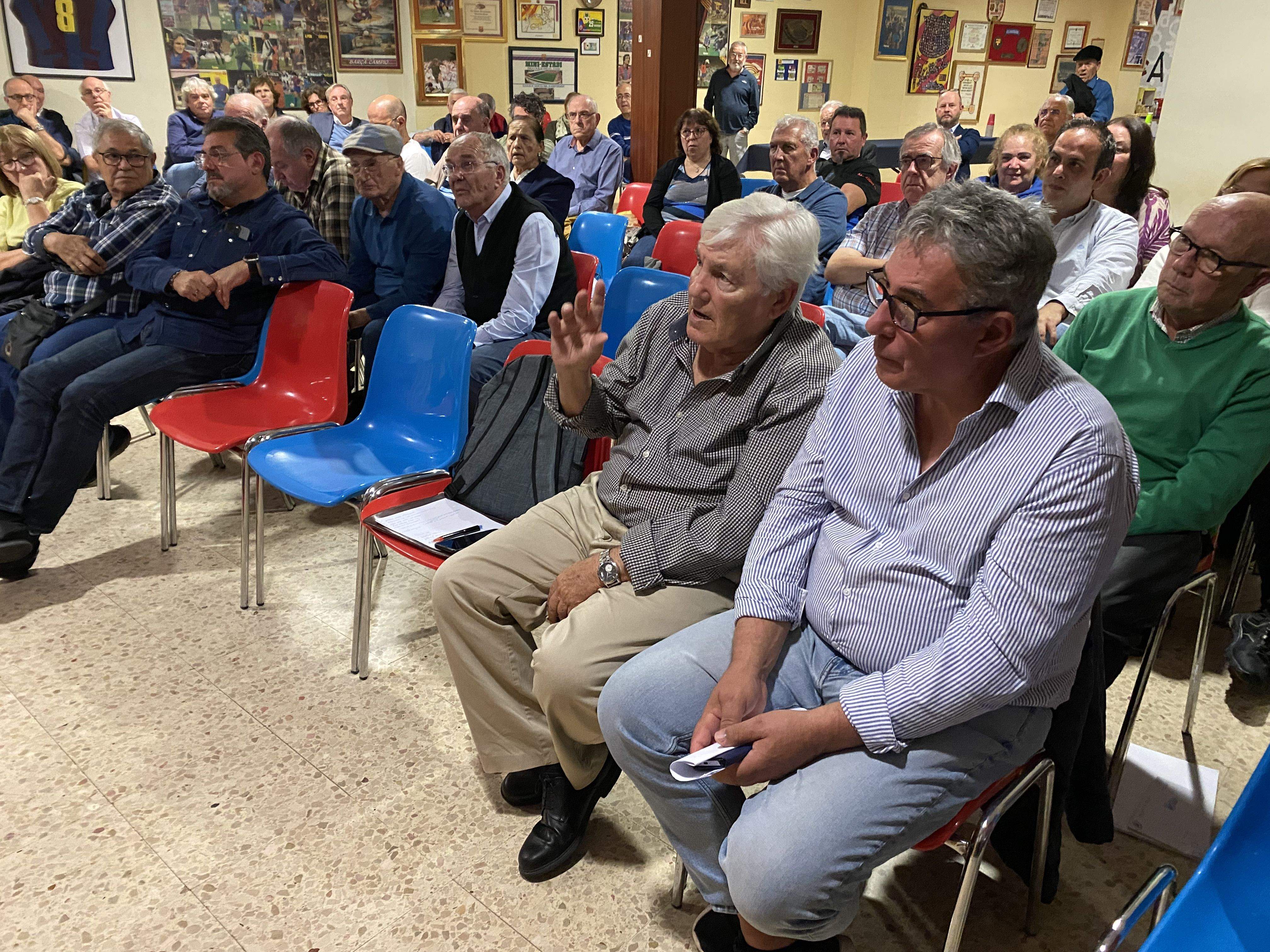 Penya Blaugrana a l’assemblea de la Federació de Penyes del Vallès. FOTO: Penya Blaugrana Sant Cugat