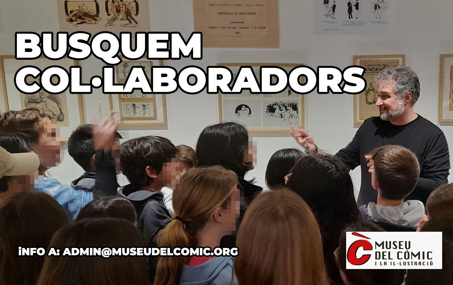 El Museu del Còmic i la Il·lustració busca col·laboradors. FOTO: Museu del Còmic i la Il·lustració