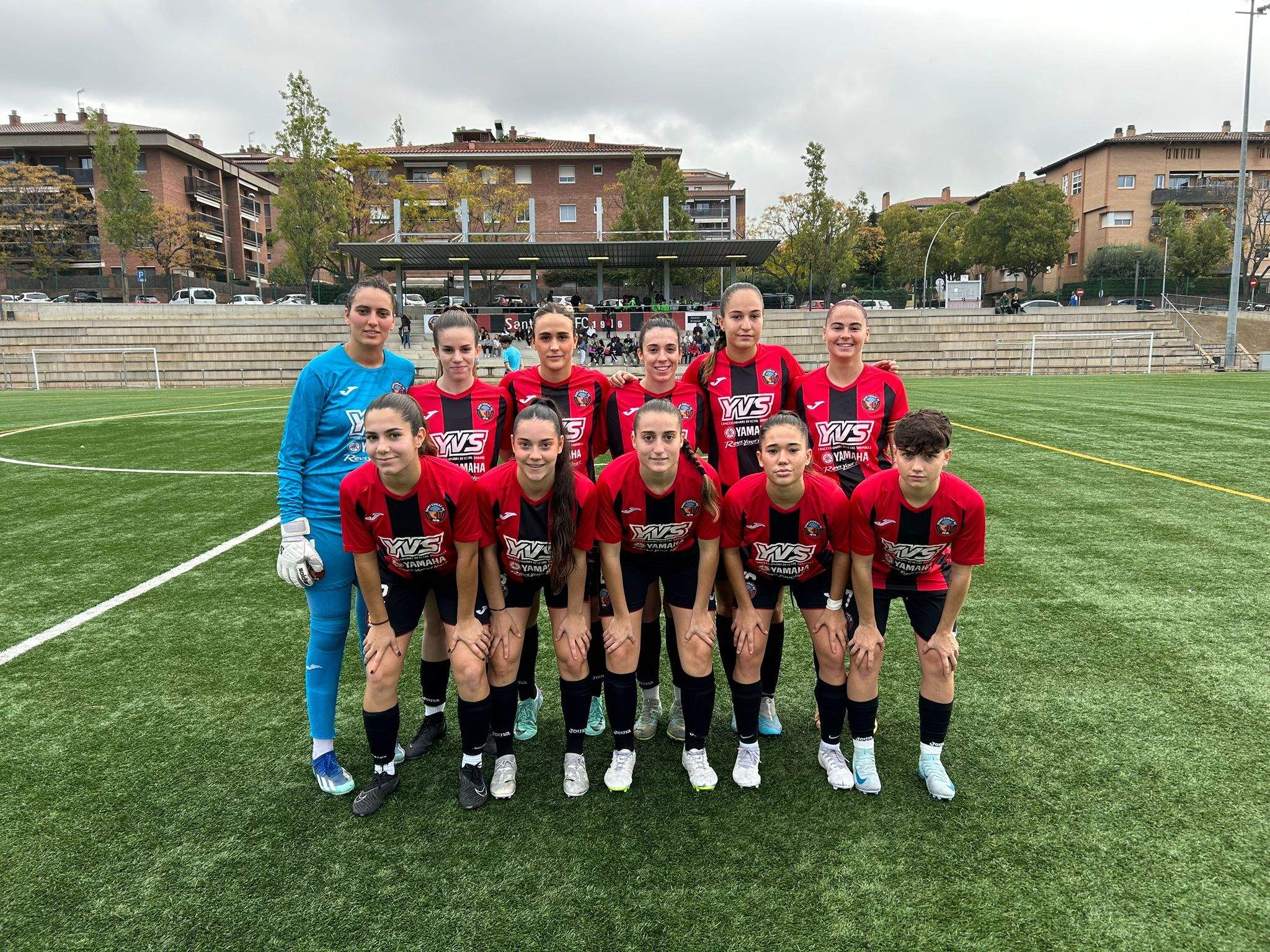 Partit de futbol del Sant Cugat FC contra el Cerdanyola FC de la temporada passada. FOTO: Cedida
