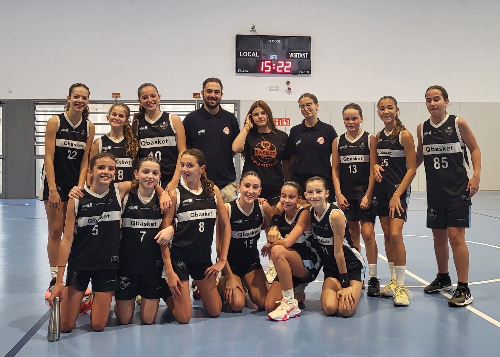 Qbasket femení. FOTO: Qbasket Sant Cugat