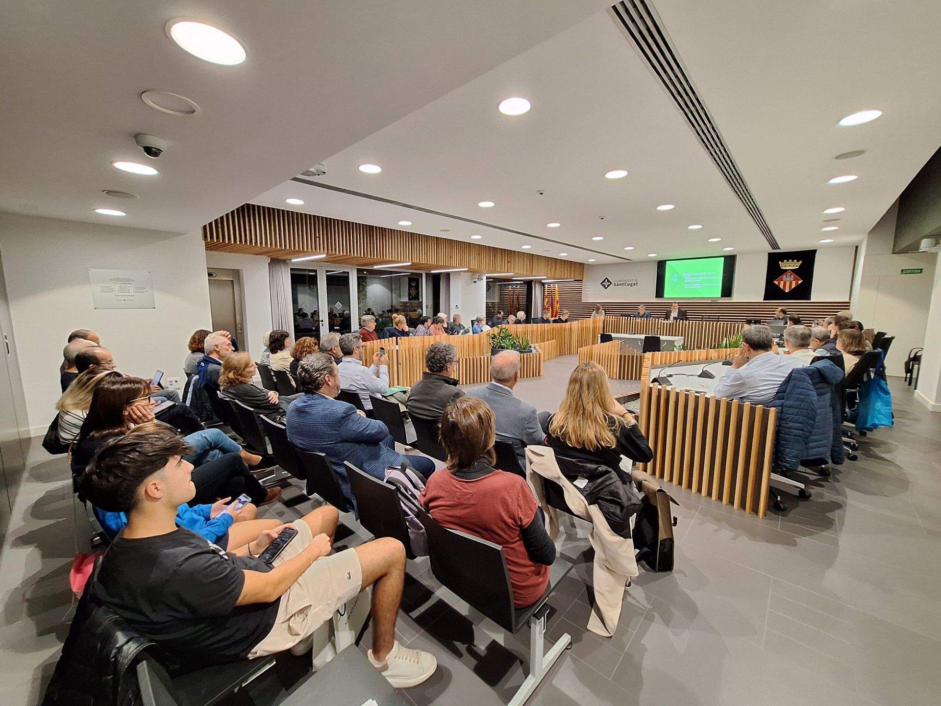 La primera reunió de la taula va tenir lloc el 4 de novembre FOTO: Ajuntament de Sant Cugat