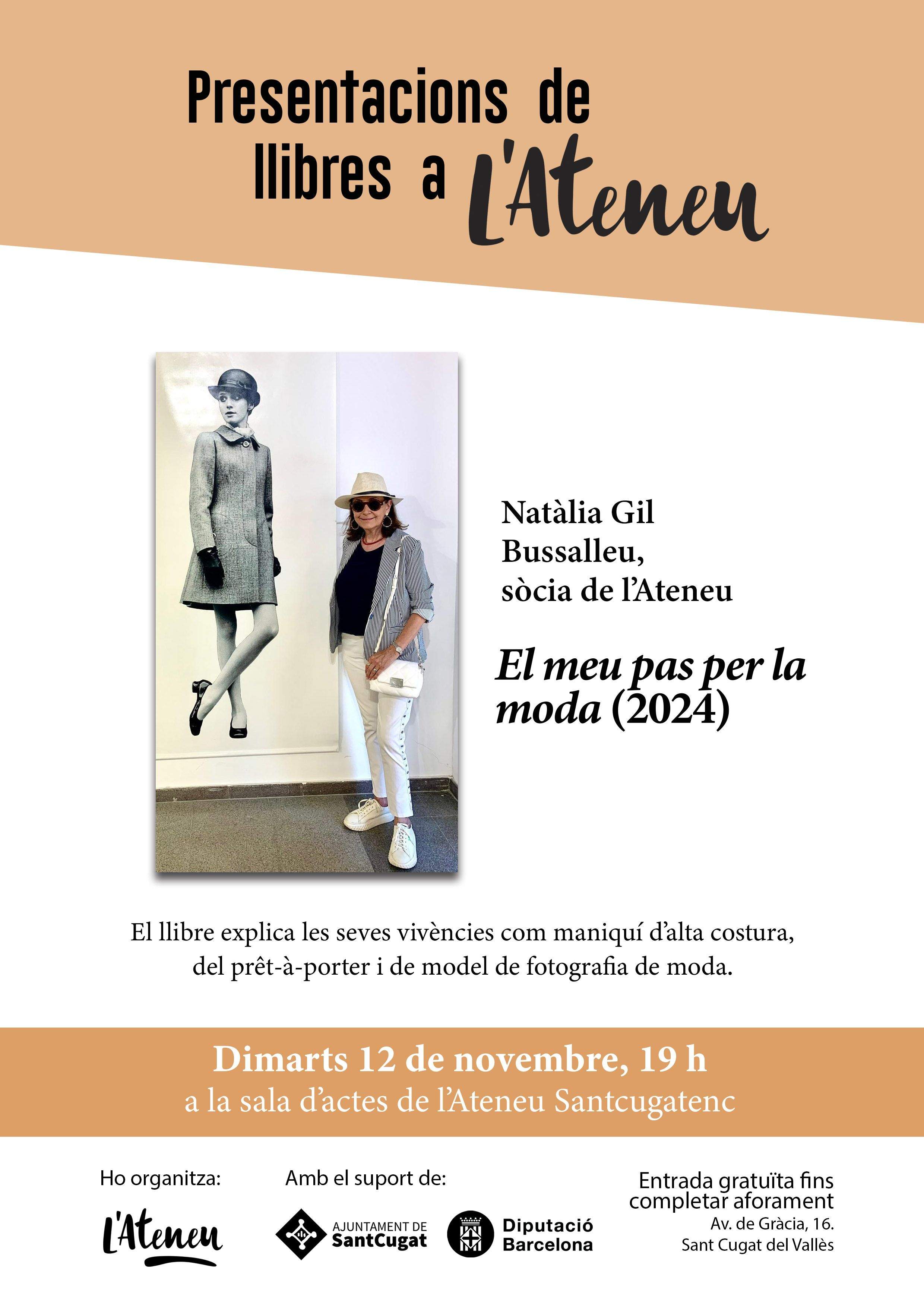 Presentació a l'Ateneu. FOTO: Ateneu Santcugatenc