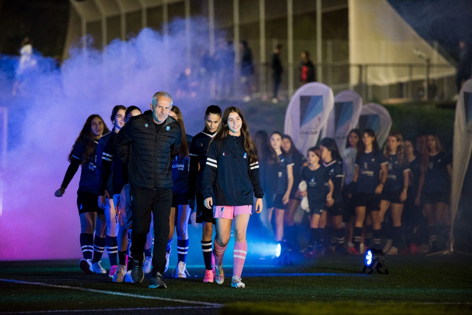 Presentació d'equips de la secció de futbol del Junior FC. FOTO: Bernat Millet (TOT Sant Cugat)