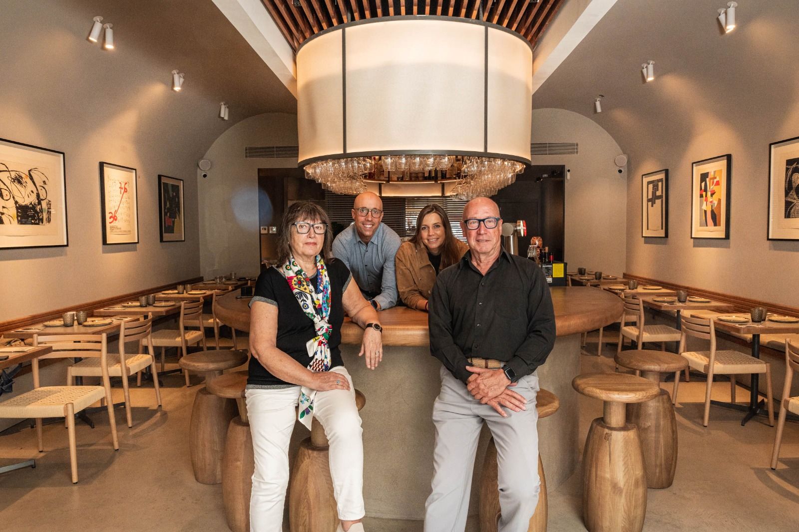 Família fundadora del restaurant Telefèric a Sant Cugat. FOTO: Cedida