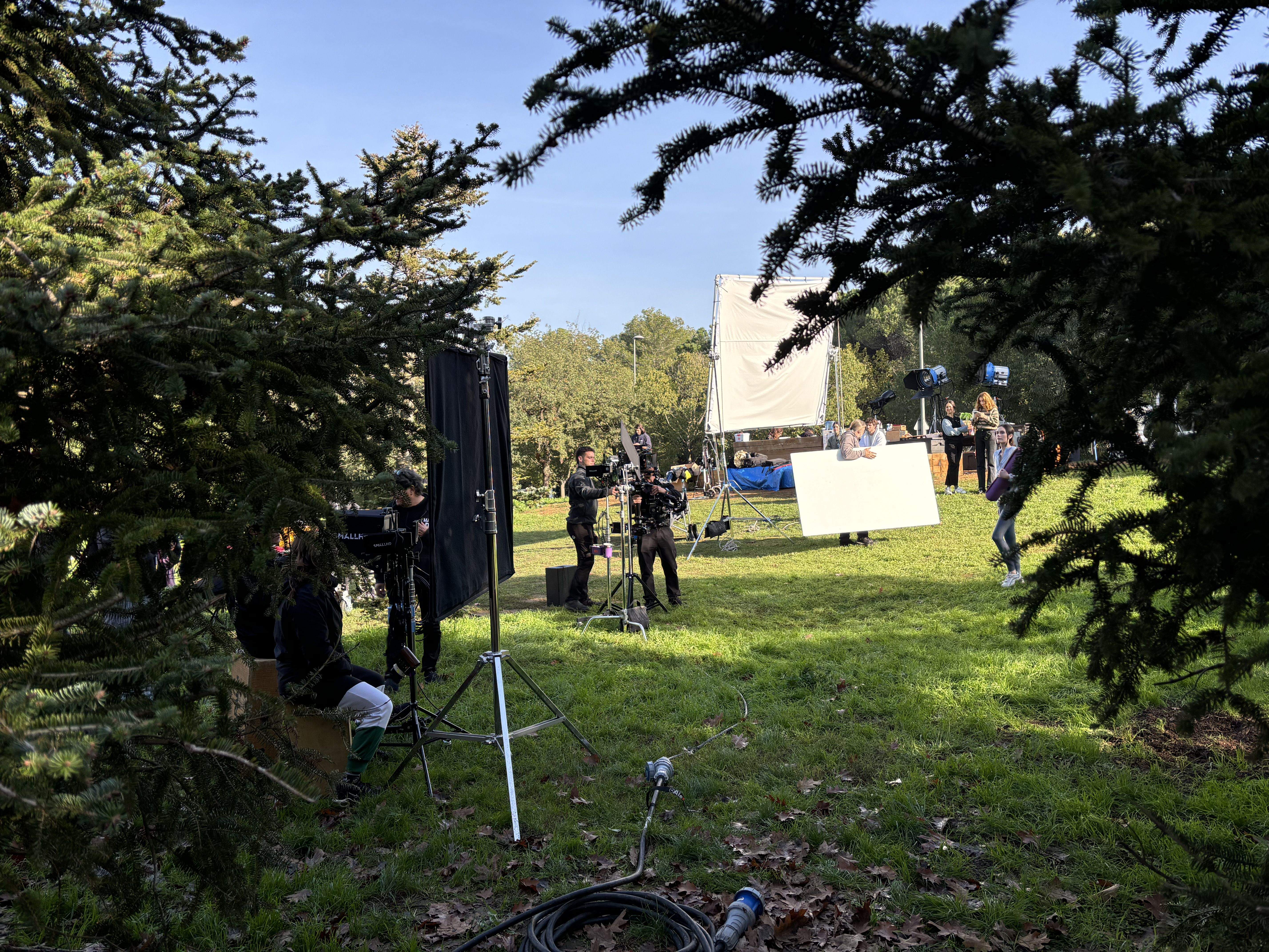 Rodatge d'ISDIN a l'Arborètrum FOTO: JR Armadàs (TOT Sant Cugat) 