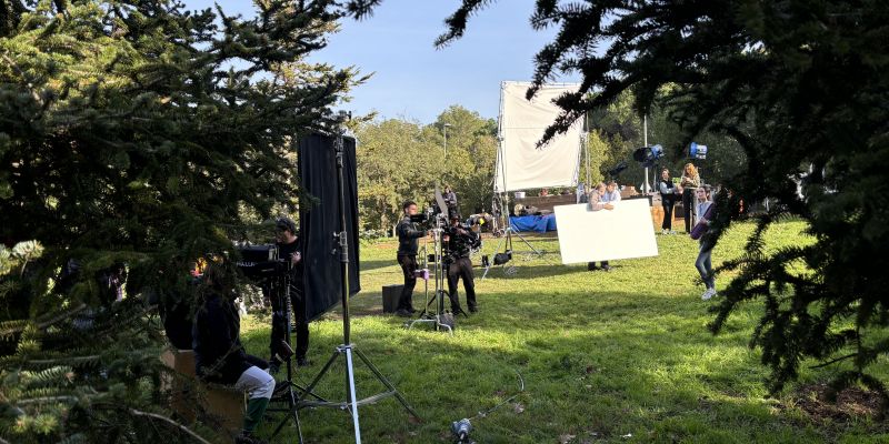 Rodatge d'ISDIN a l'Arborètrum FOTO: JR Armadàs (TOT Sant Cugat) 