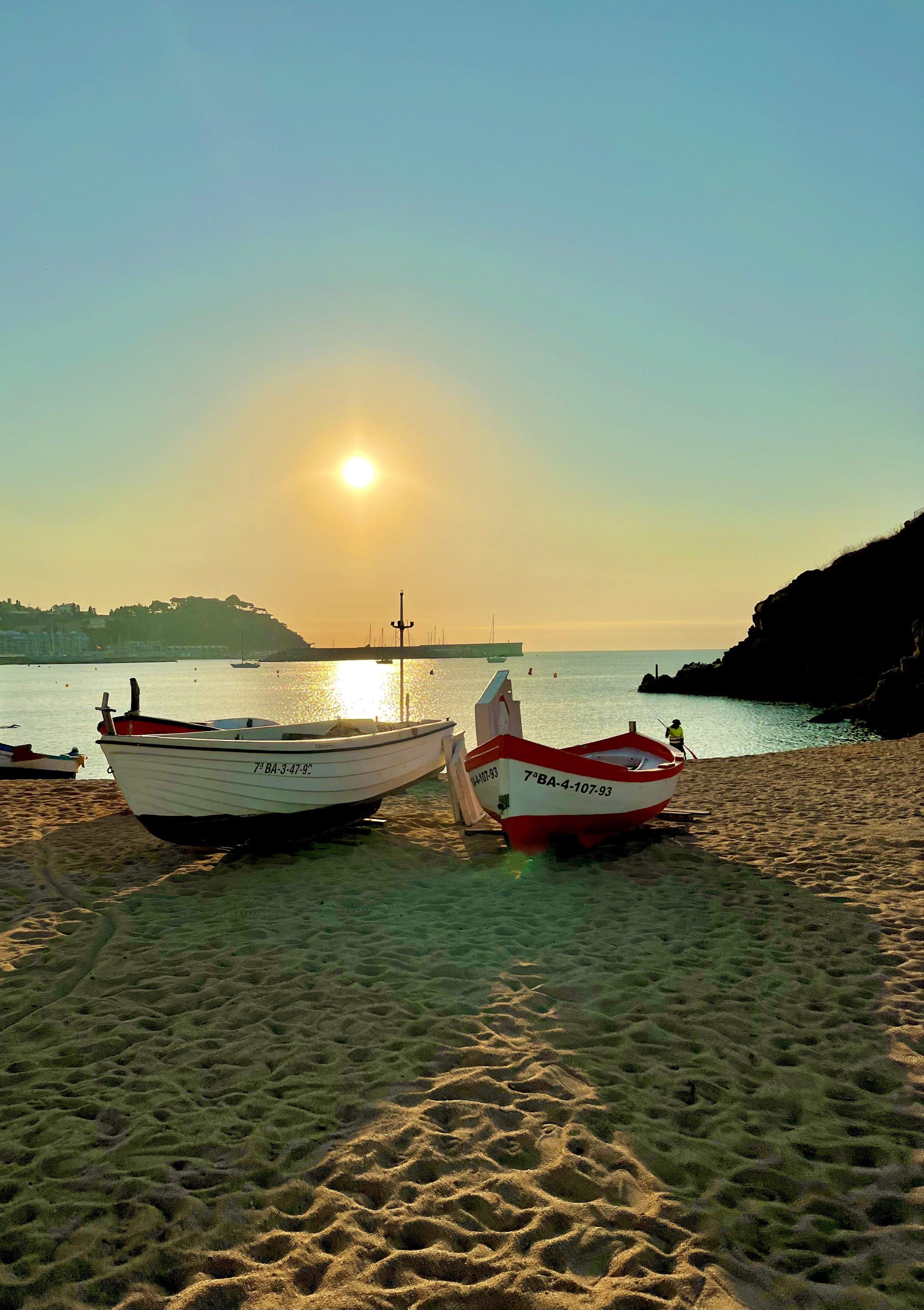 Les barques a Sa Palomera · Blanes FOTO: Mireia Sabartés Roigé