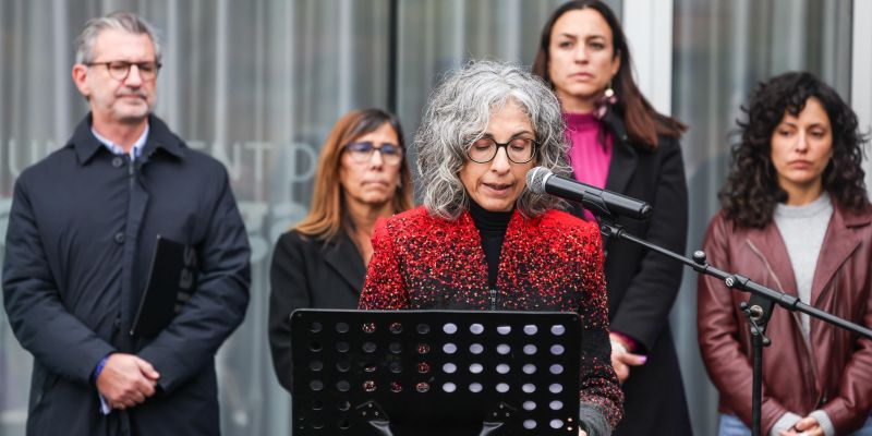Rebeca Galán, presidenta de Gilgal Solidari. FOTO: Ajuntament de Sant Cugat