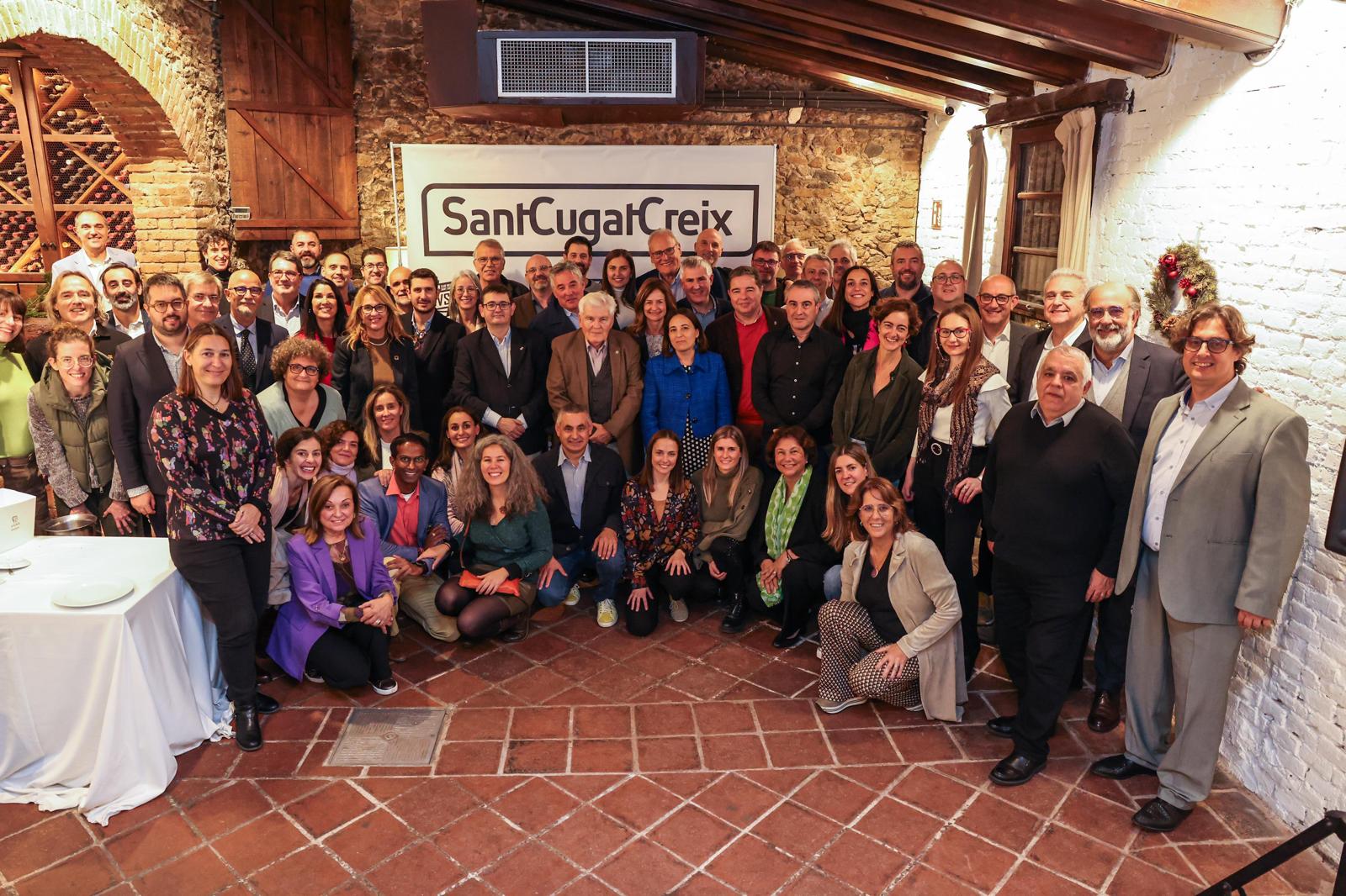 SantCugatCreix, en la 1a Trobada Erasmus+ Sport Catalunya. FOTO: SantCugatCreix