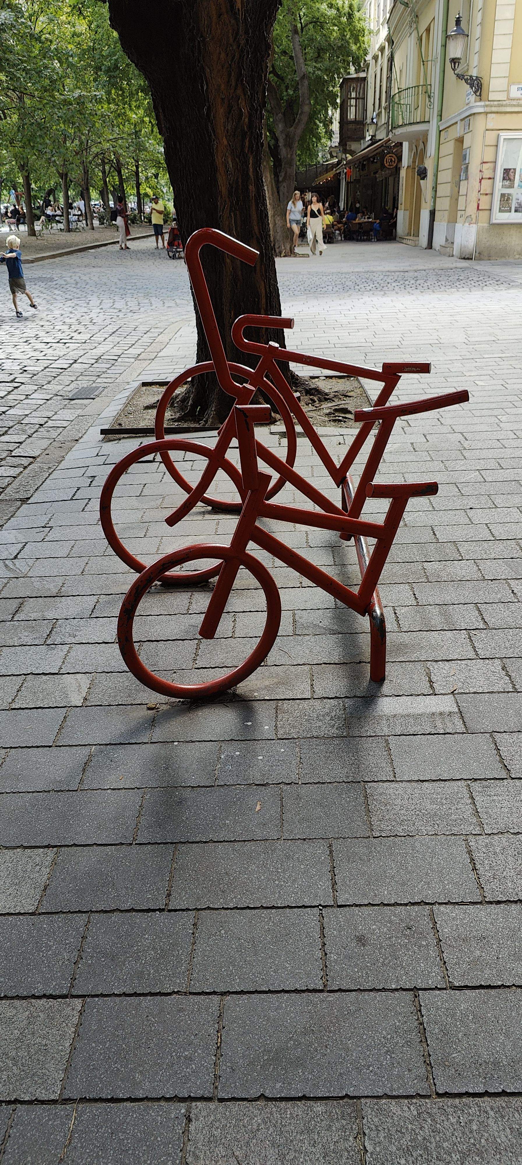 Las bicicletas són para el verano · Bratislava FOTO: Marta Sastre Garcia de la Vega 