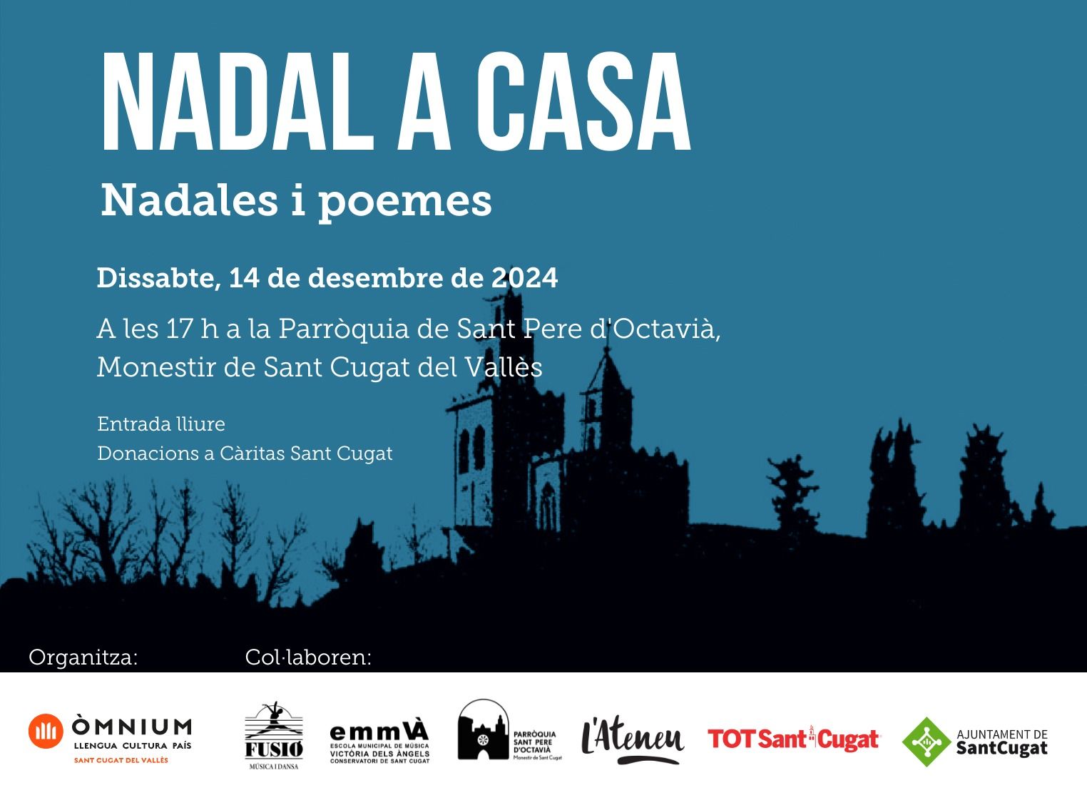 Nadal a Casa. FOTO: Òmnium Sant Cugat