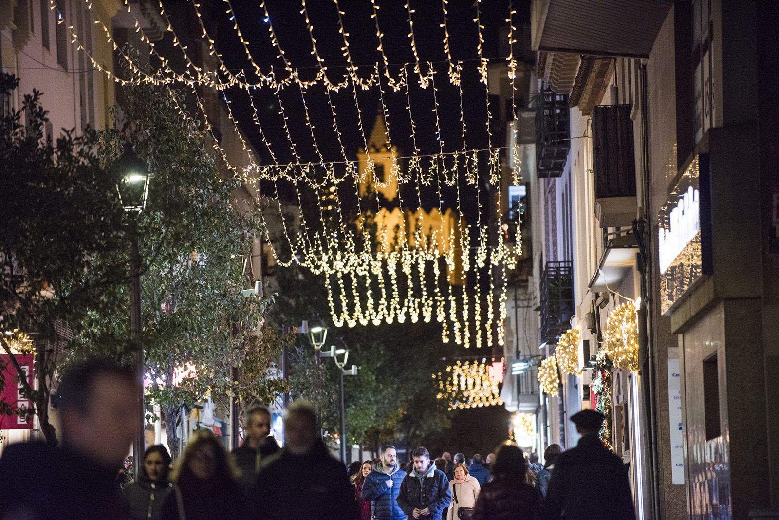 Llums de Nadal. FOTO: Bernat Millet.