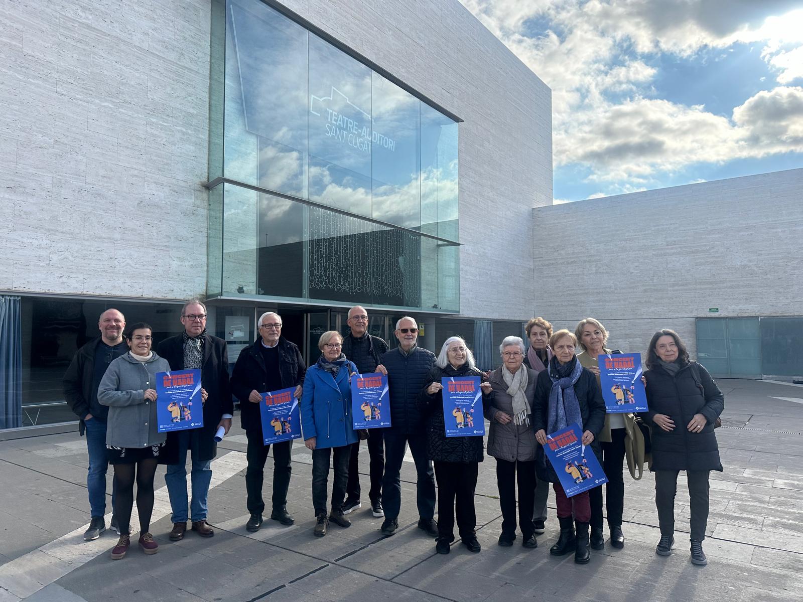 Presentació del XXIV Concert de Nadal per a la Gent Gran. FOTO: Lluna Fabregat