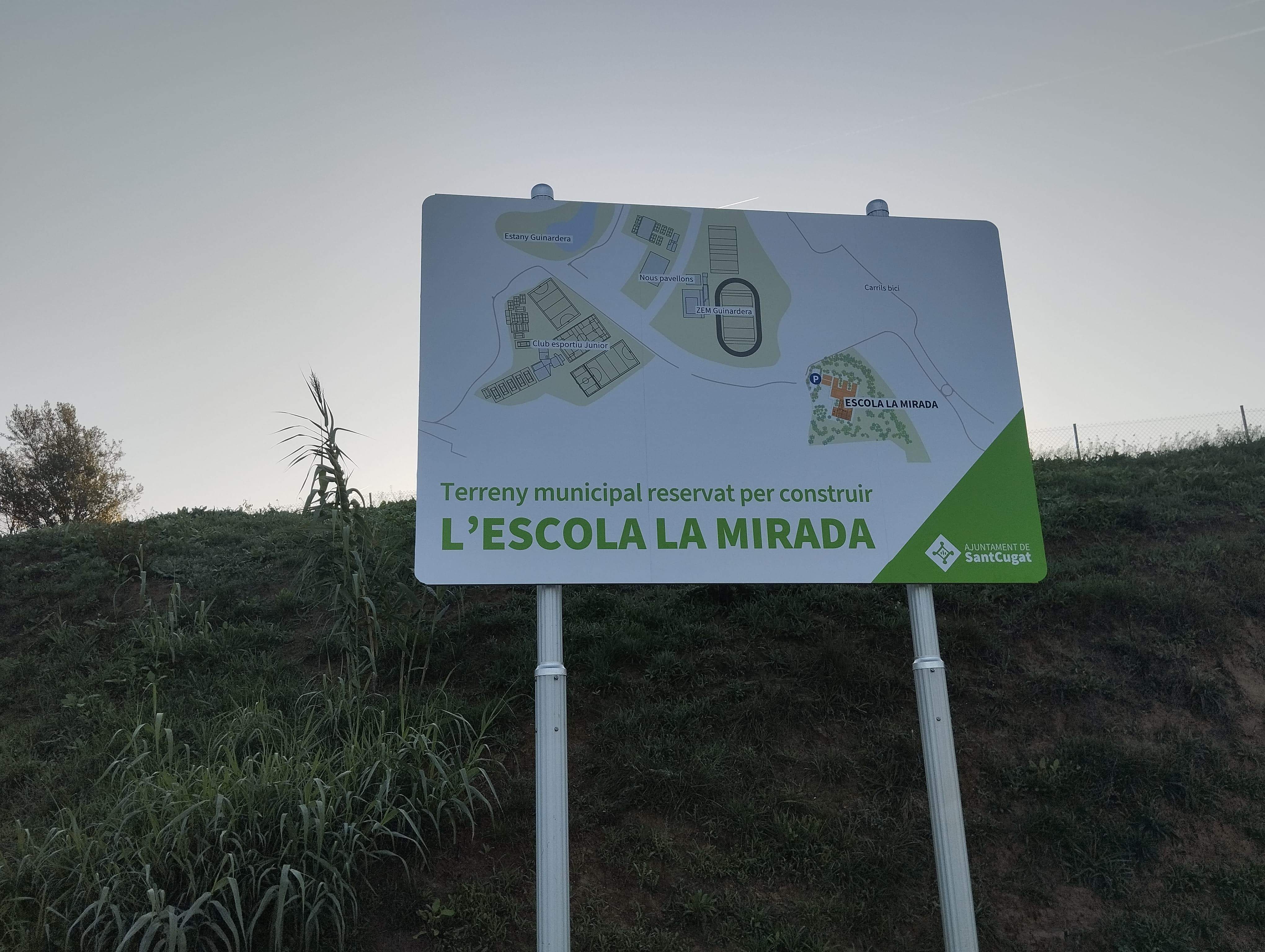 Espai de la Guinardera triat pel govern per impulsar La Mirada FOTO: TOT Sant Cugat