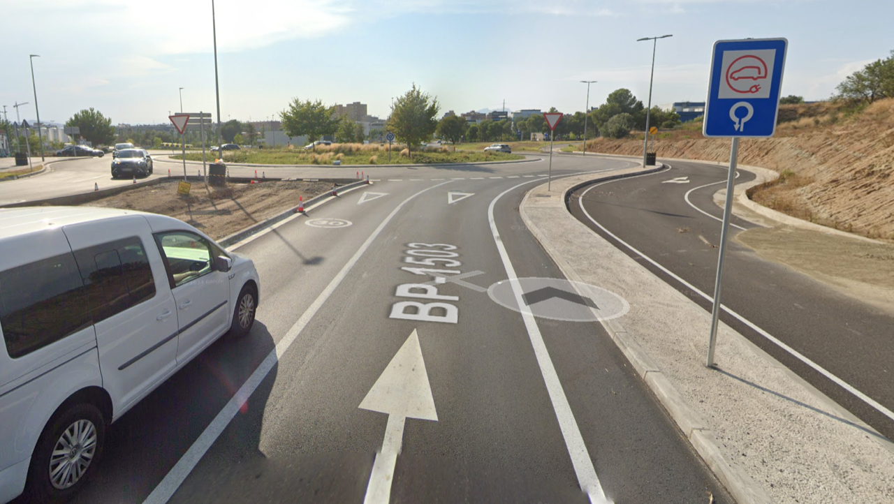 Lloc de l'accident  FOTO: Cedida