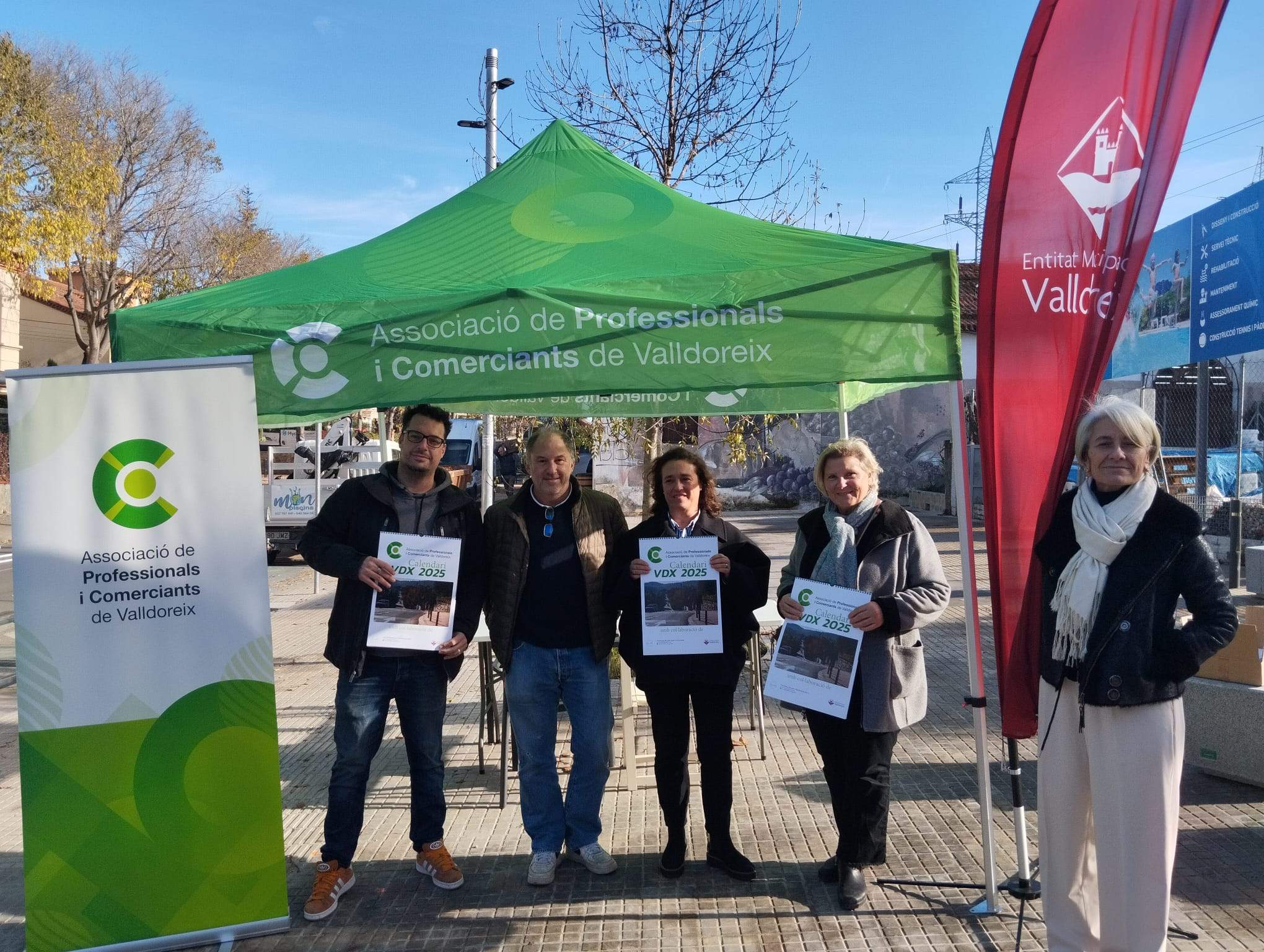 Presentació de la campanya de Nadal de l'Associació de Professionals i Comerciants de Valldoreix FOTO: TOT