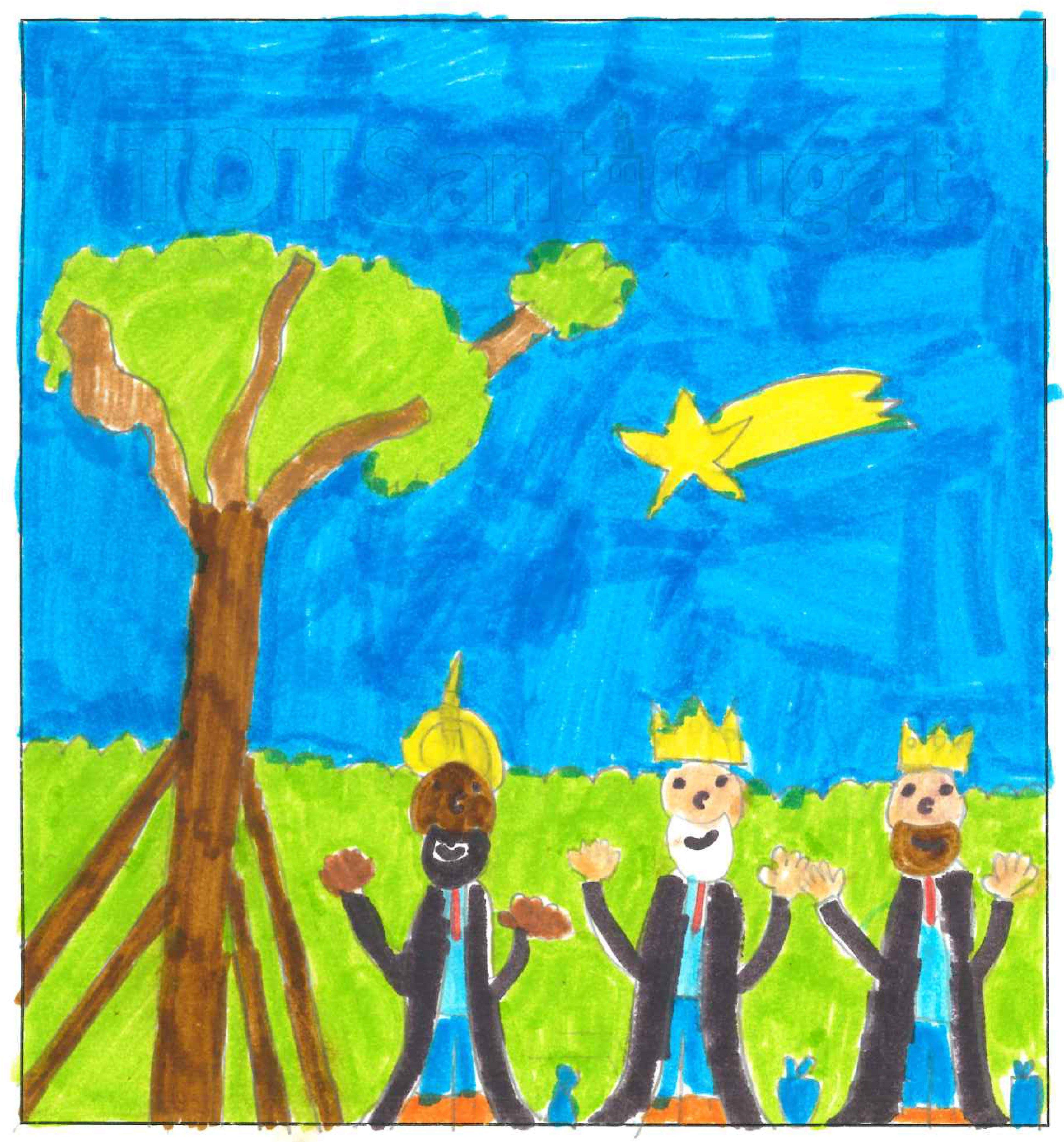 Postal de Bogi Olgyay - Escola Santa Isabel