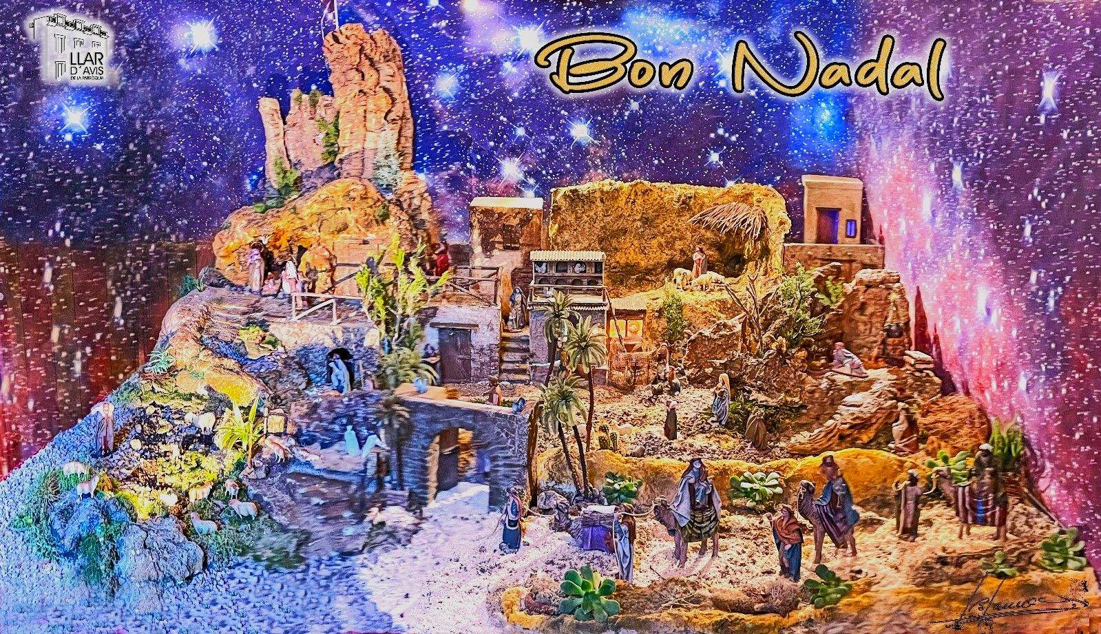 Bon nadal. FOTO: Llar d'Avis