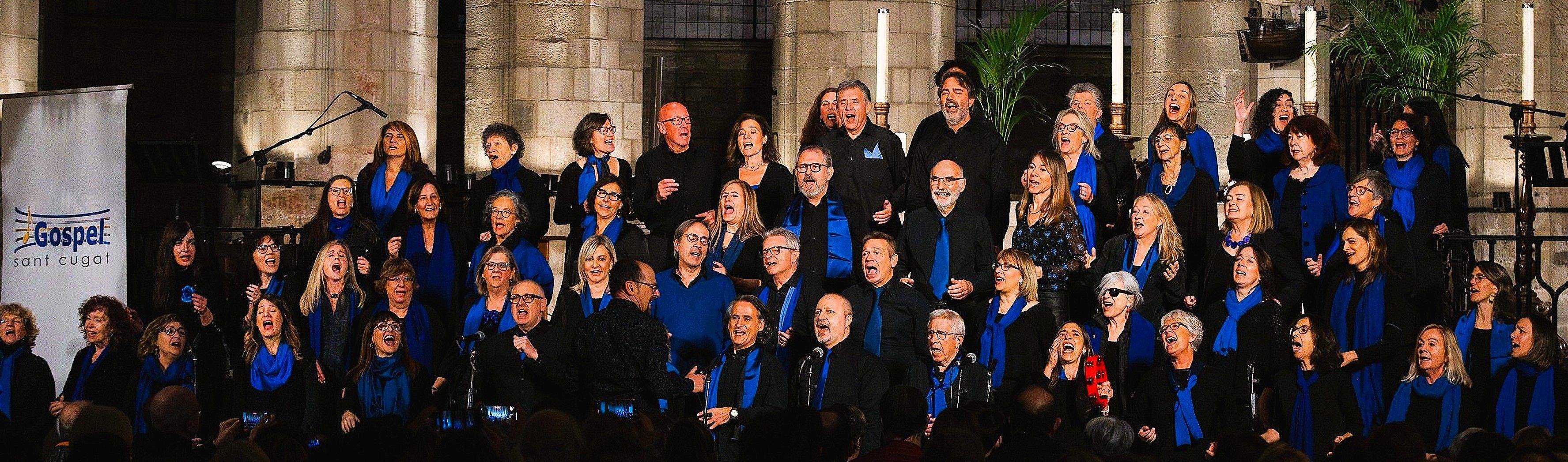 Cor de Gospel de Sant Cugat. FOTO: Cor de Gospel de Sant Cugat