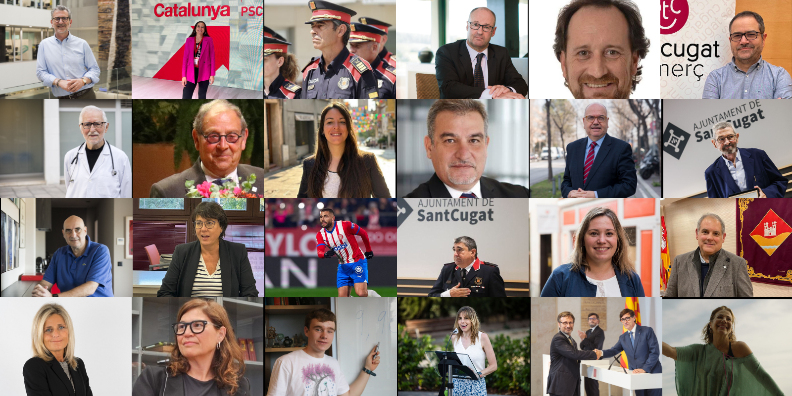 Protagonistes del 2024. FOTO: Arxiu