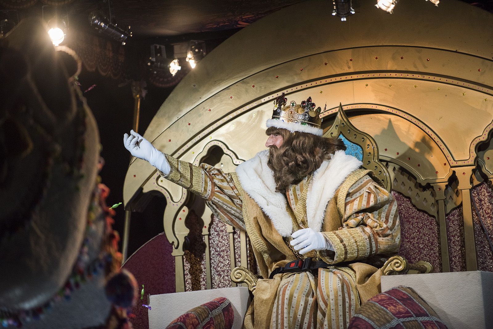 Cavalcada dels Reis d'Orient a Sant Cugat. FOTO: Bernat Millet.