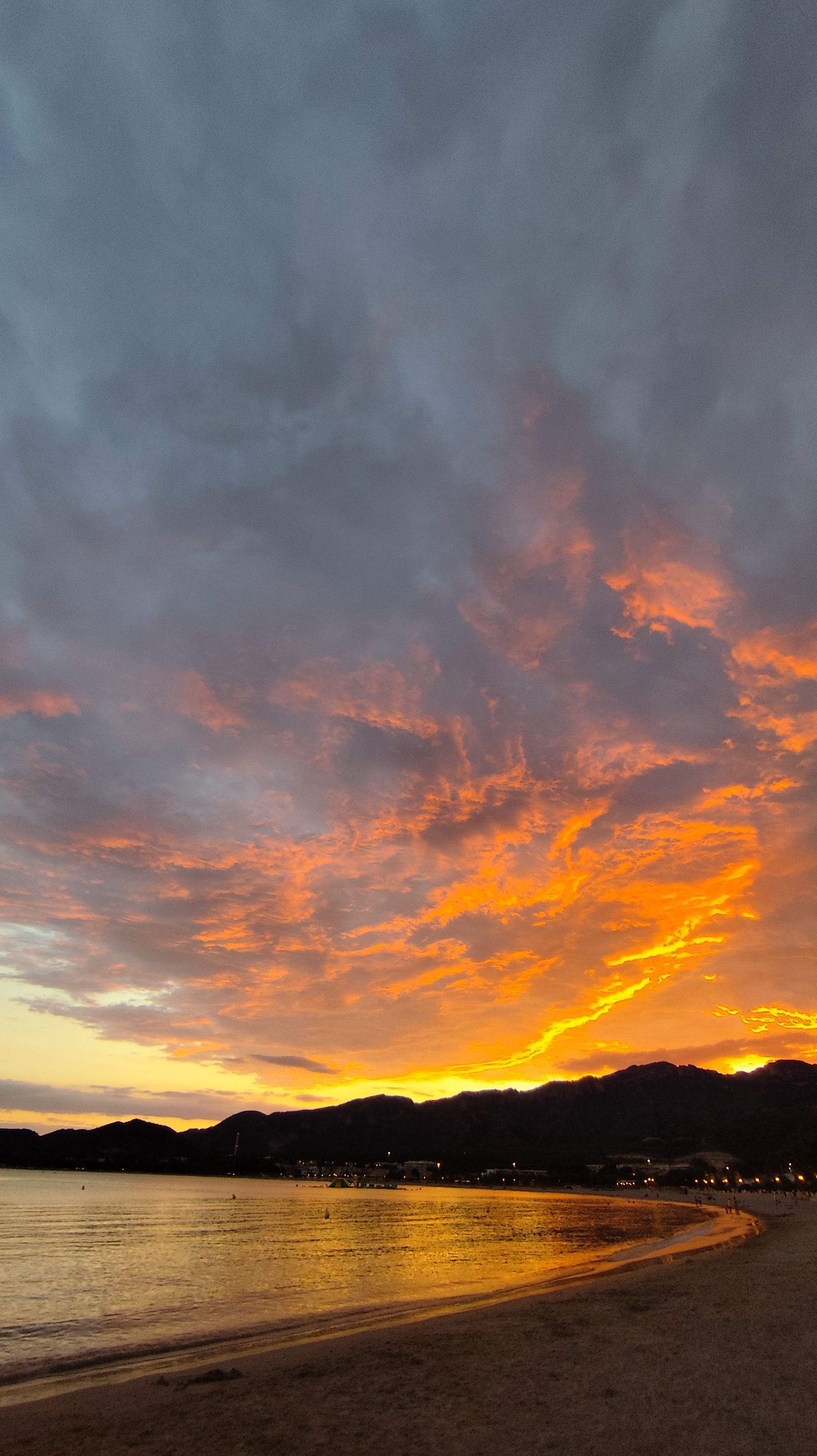 Posta de sol · Hospitalet de l'infant FOTO: Irene Lax Barrioso